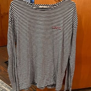 Vineyard Vines long sleeve striped shirt (size medium)